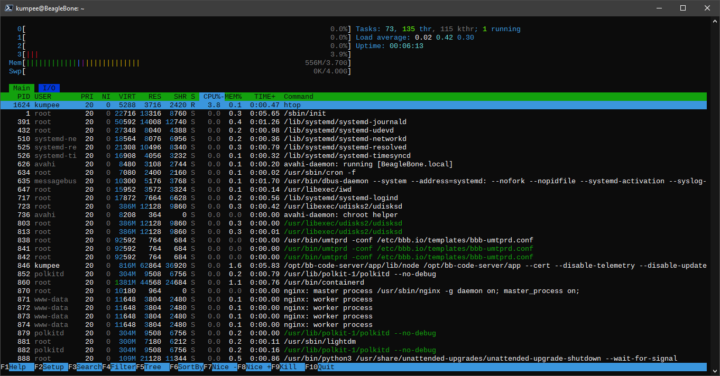 Connecting to BeagleY-AI via USB tethering.