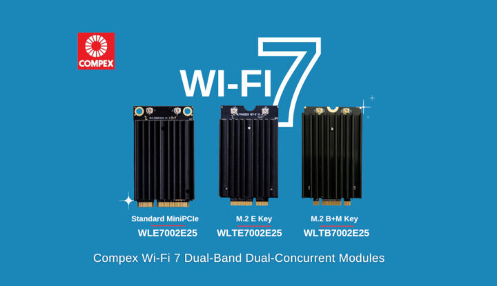 Compex WiFi 7 Dual Band Dual Concurrent Modules