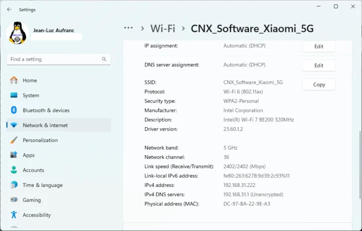 GEEKOM GT1 Meta WIFi 6 access point 5GHz