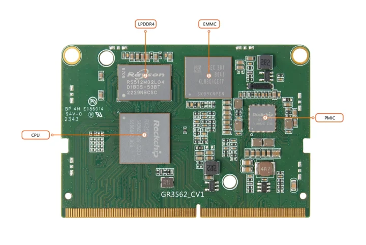 Graperain G3562 - Rockchip RK3562 system-on-module