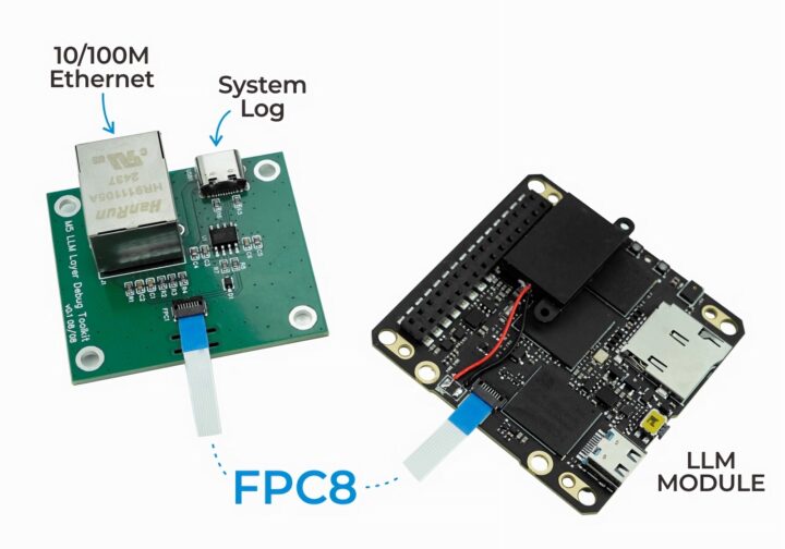 Module LLM Internet debug board