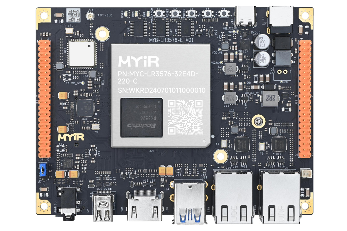 MYC LR3576 SOM as Controller Board