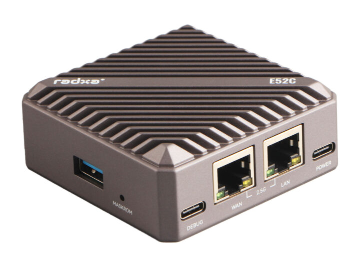 Radxa E52C 2.5GbE router