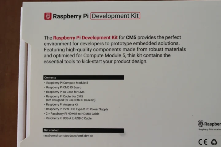 Raspberry Pi Development Kit Package Content