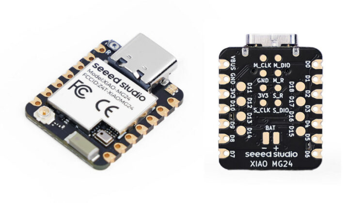 Seeed Studio's XIAO MG24 and XIAO MG24 Sense boards target battery ...