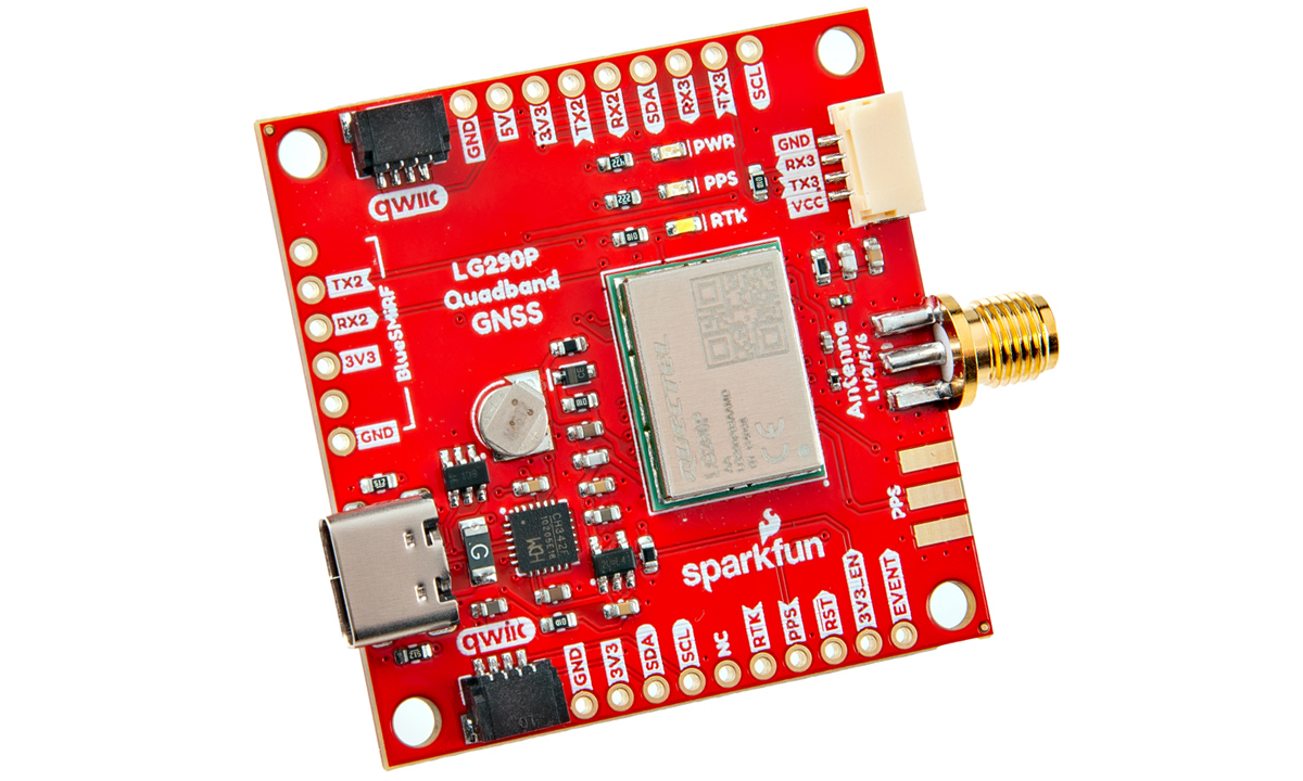 SparkFun Quadband GNSS RTK Breakout