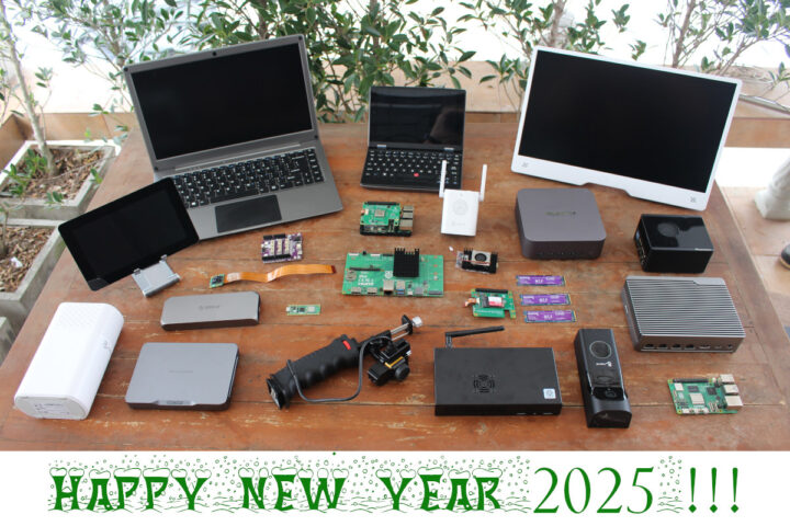 CNX Software Happy New Year 2025