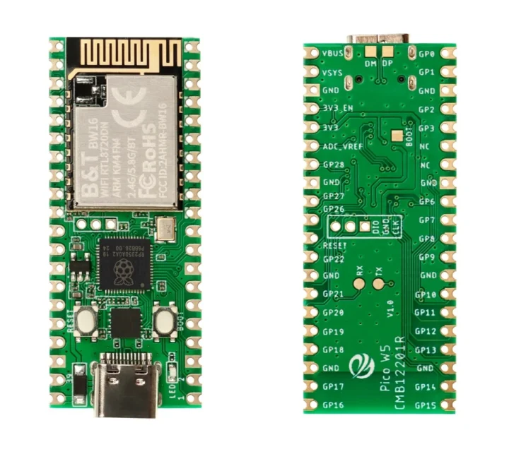 Dual-band WiFi Raspberry Pi Pico 2 W alternative