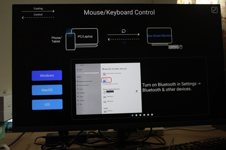 KTC A32Q8 mouse keyboard control windows