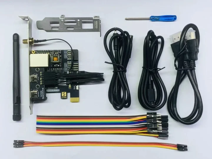 NanoKVM-PCIe kit content