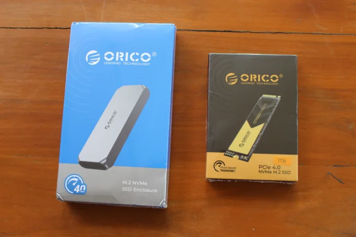 ORICO 40 Gbps M.2 NVMe SSD Enclosure ORICO 7000MB s SSD