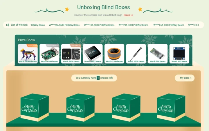 PCBWAy Unboxing Blind Boxes