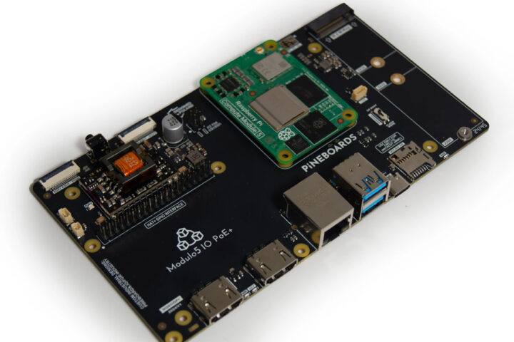 Pineboards Modulo5 IO PoE+ IO board