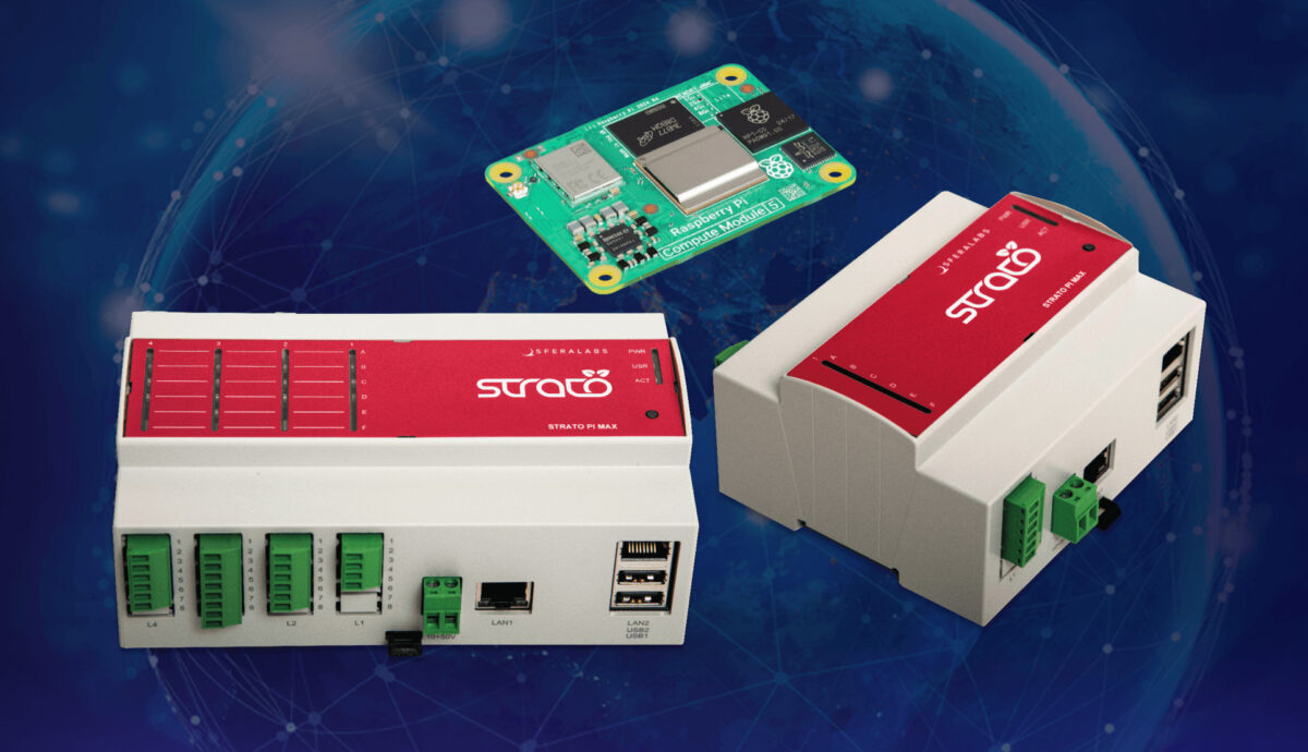 Sfera Labs Strato Pi Max Din Rail Industrial Controllers Now Support The Raspberry Pi Compute