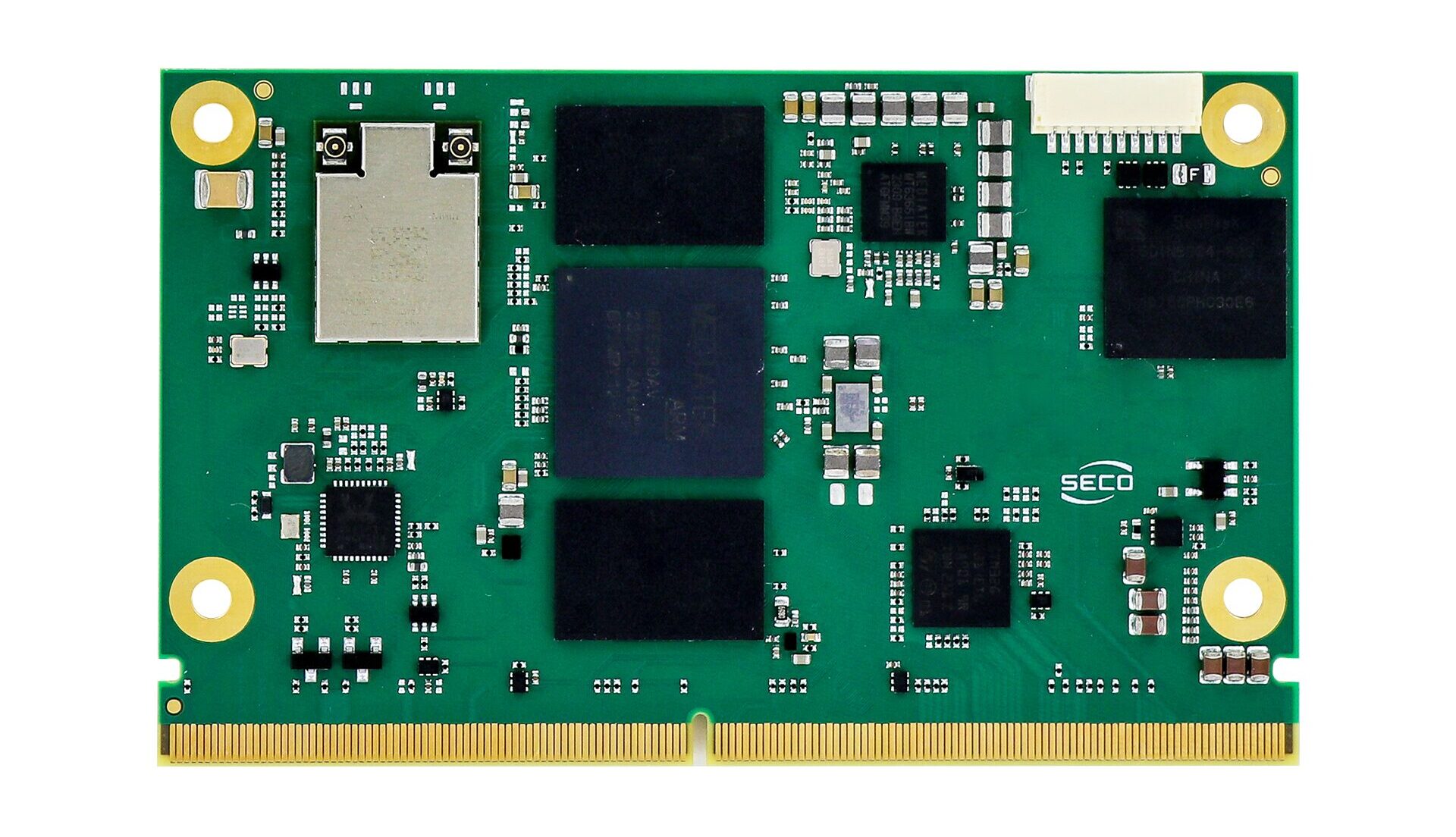 SECO SOM SMARC Genio510 module with MediaTek Genio510