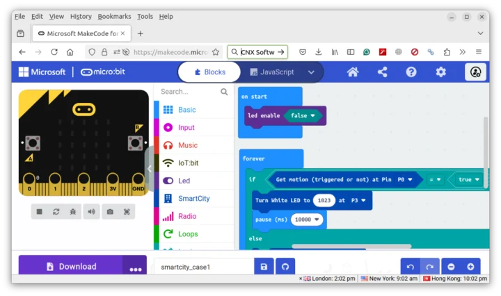 Micro:bit Download Hex File