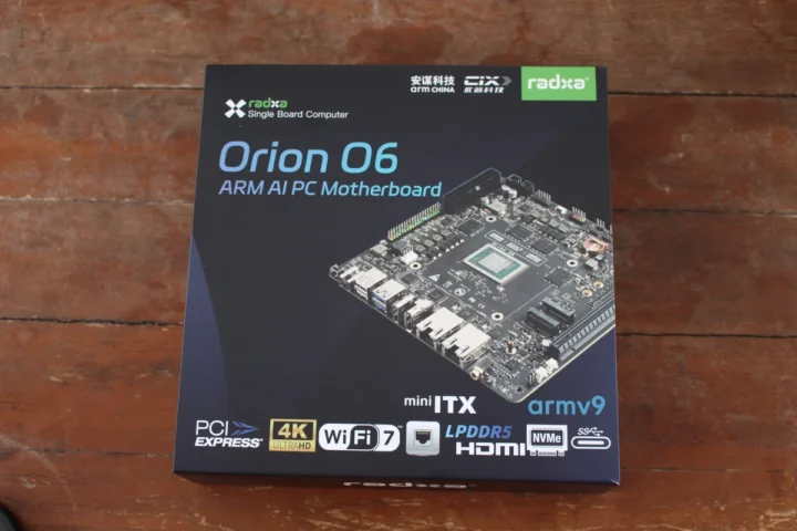 RADXA Orion O6 Arm AI PC Motherboard