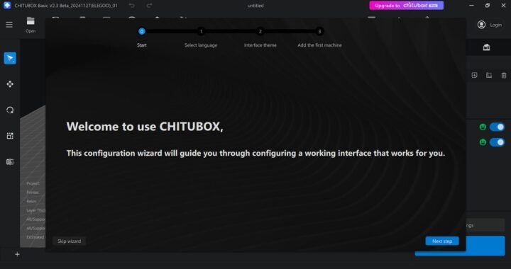 CHITUBOX interface