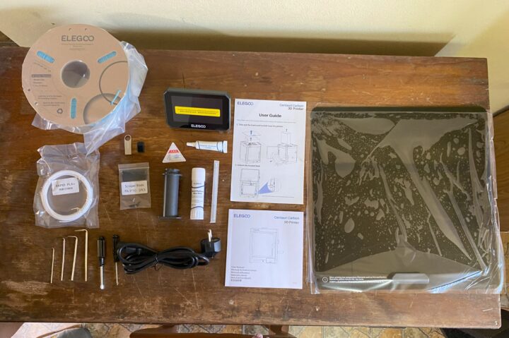 Centauri Carbon 3D printer accessories user manual