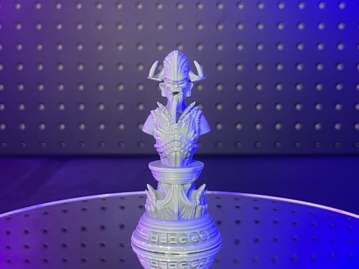 ELEGOO Saturn 4 Ultra 16K Printing Test Bishop