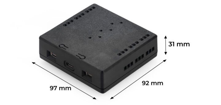 ESP32 C6 Wi Fi relay board dimensions