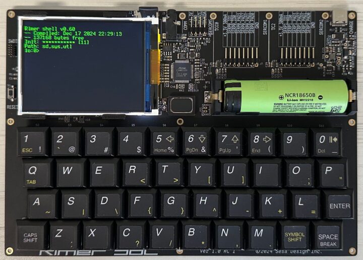 Original design with ZX Spectrum layout