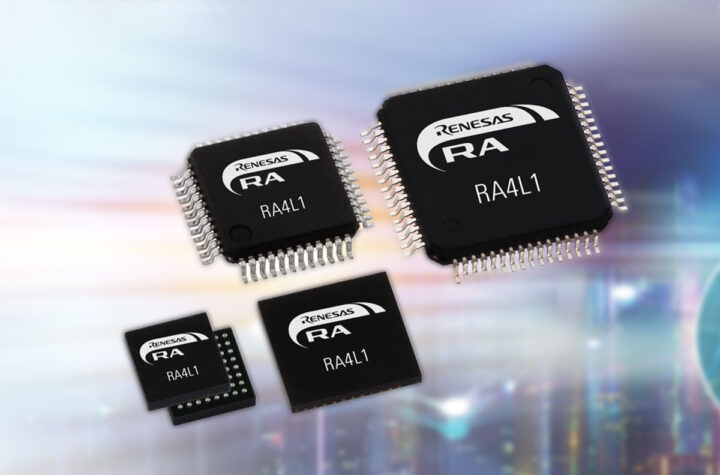 Renesas RA4L1 ultra low power MCUs