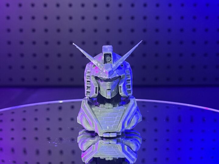 Resin 3D Printed Gundam Figurine