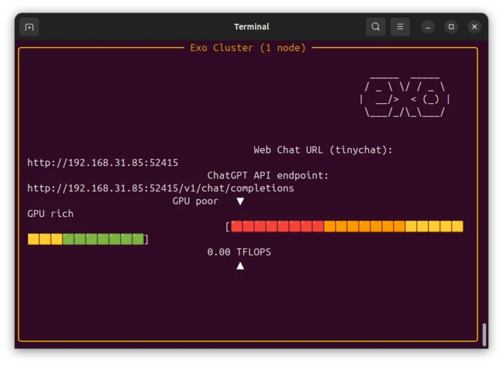 exo terminal windows