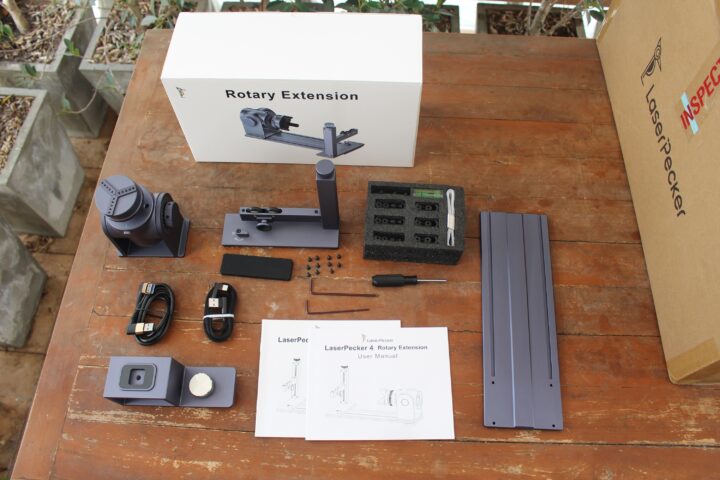 LaserPecker Rotary Extension Accessories