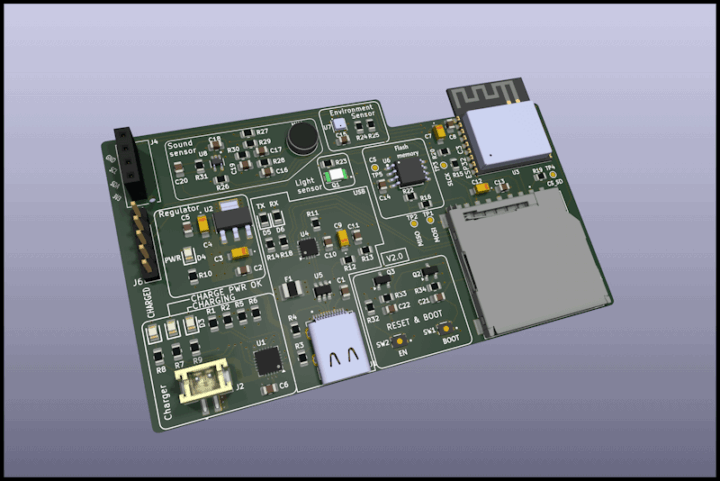 NextPCB ESP32-S3 board OURBGL