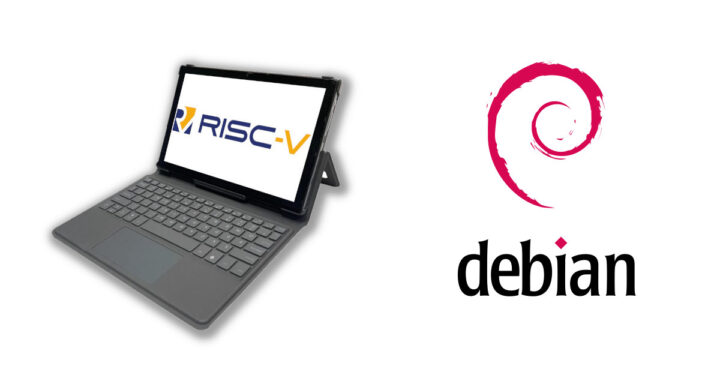 PineTab V RISC-V Tablet Debian