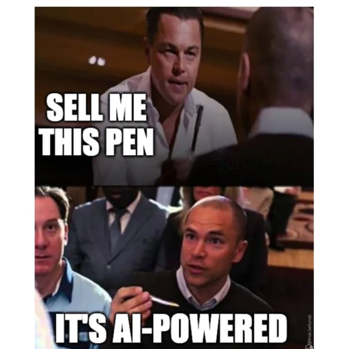 Sell me that pen. It's AI-powered