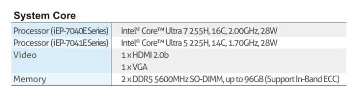 iEP-7040E vs iEP-7041E